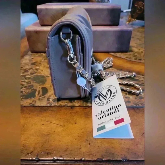 Valentino Orlandi crossbody bag in taupe NWT - Picture 4 of 10